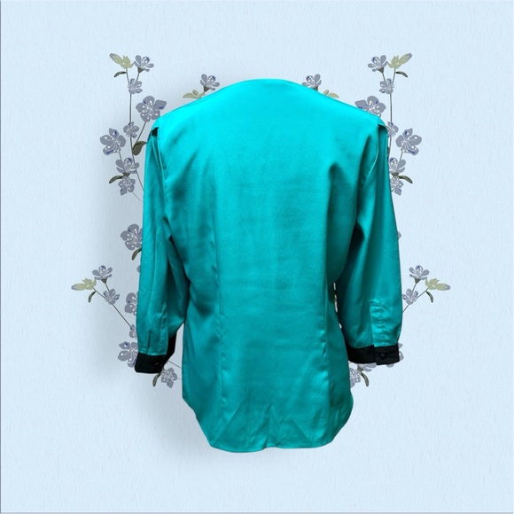 482 - BANANA REPUBLIC Blouse - Retro Look - Picture 2 of 14